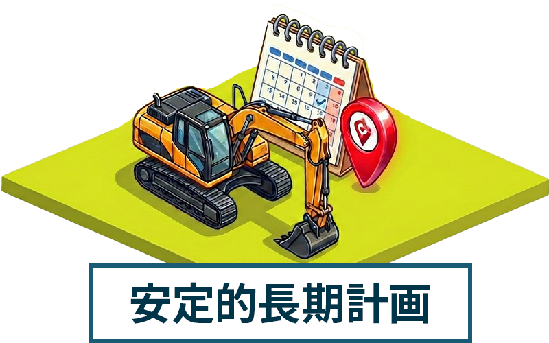 安定的長期計画